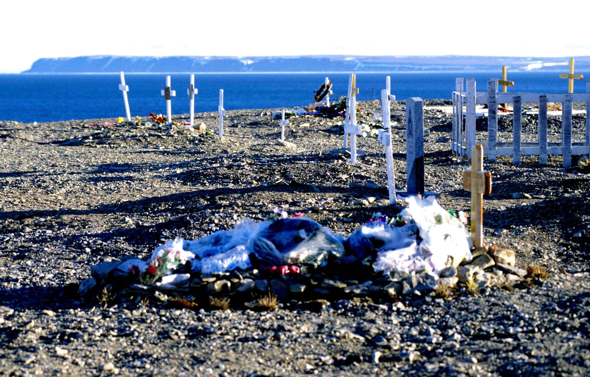 Cemetery of Resolute at Barrow Strait (Parry Channel)