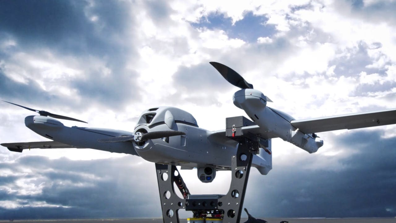 Resolute Eagle in VTOL configuration