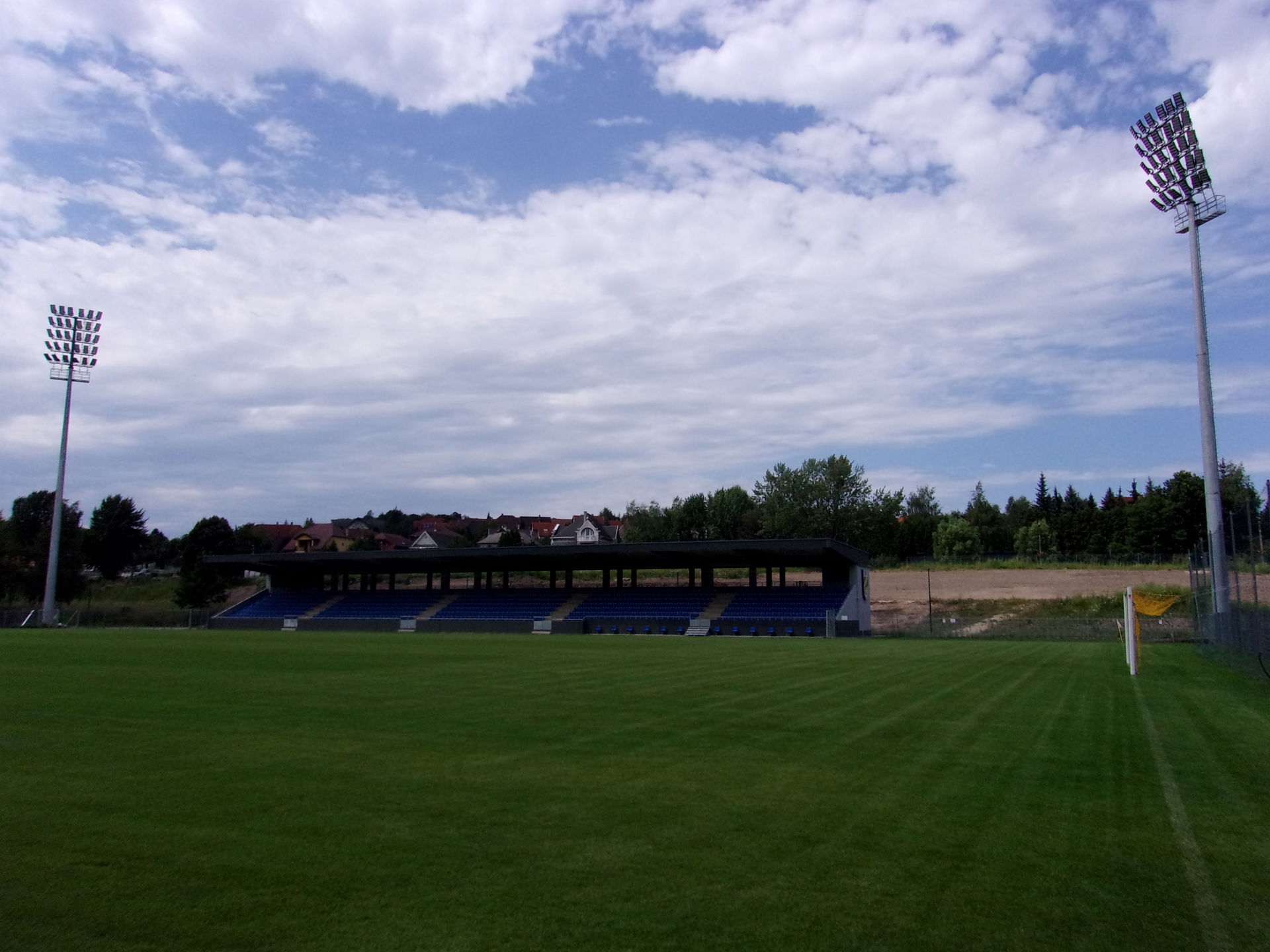 A Kolorcity Kazincbarcika SC stadionja 2020-ban