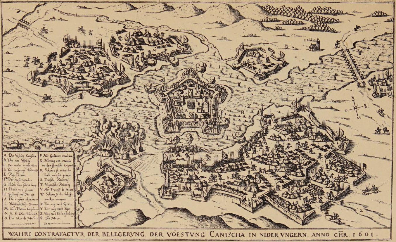 Siege of Nagykanizsa, 1601 (Ortelius Redivivus Et Continuatus)