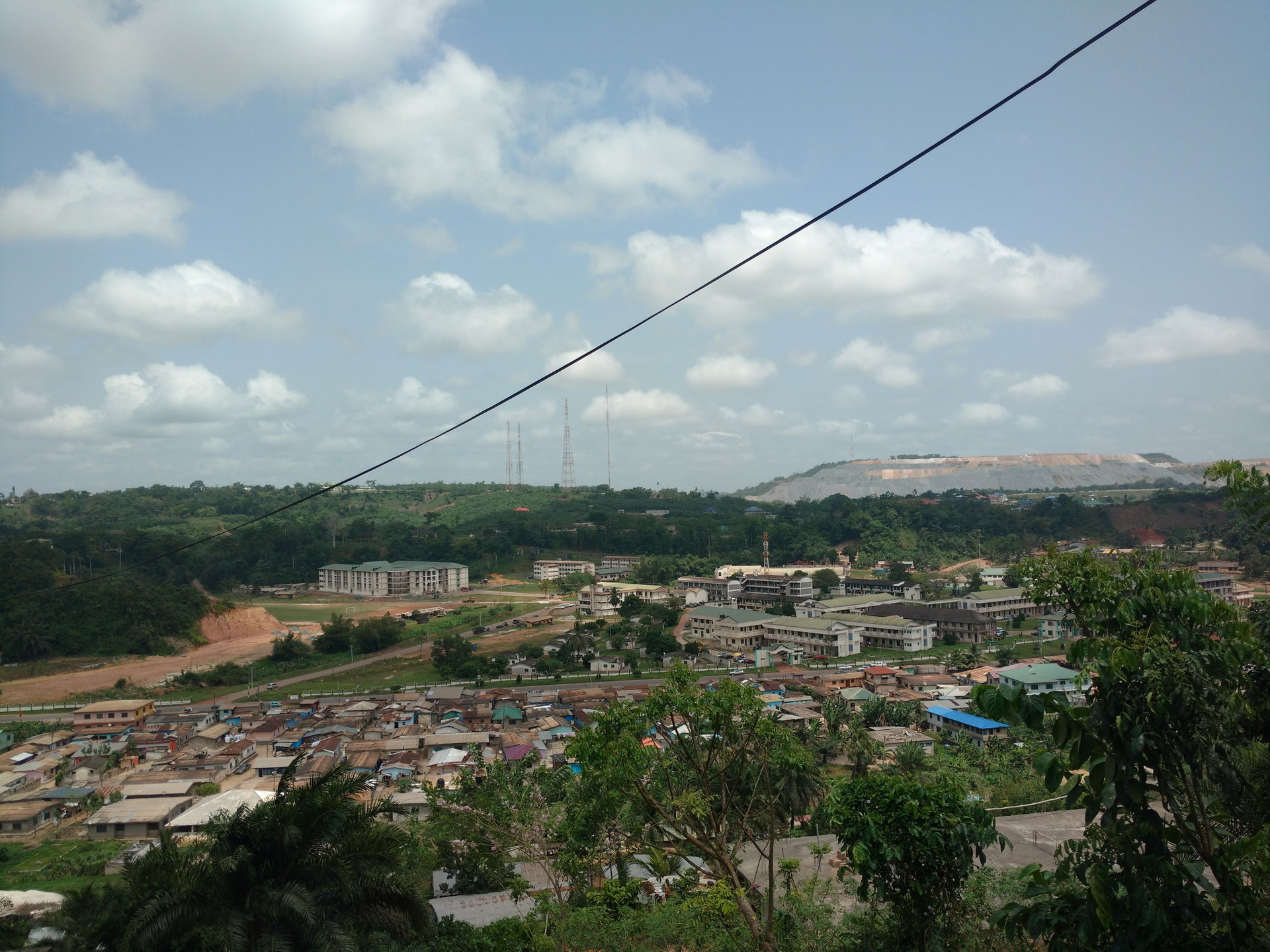 View of University of Mines and Technology (UMaT), Tarkwa and N…