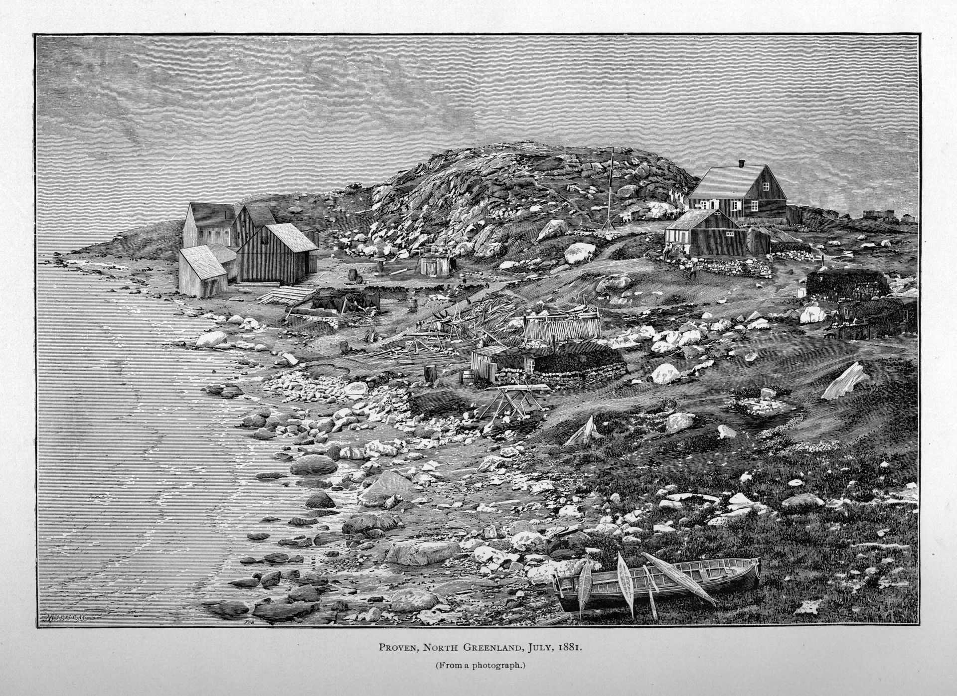 Plate from a publication of the first IPY (International Polar …