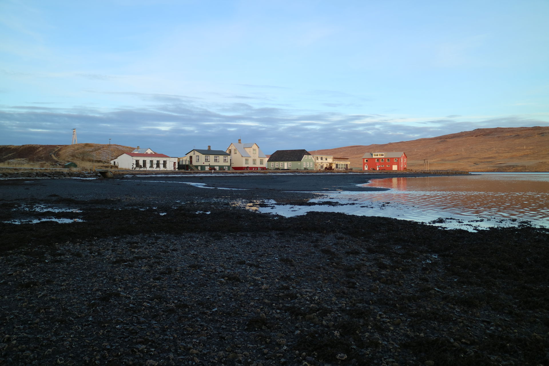 Borðeyri séð frá suðri