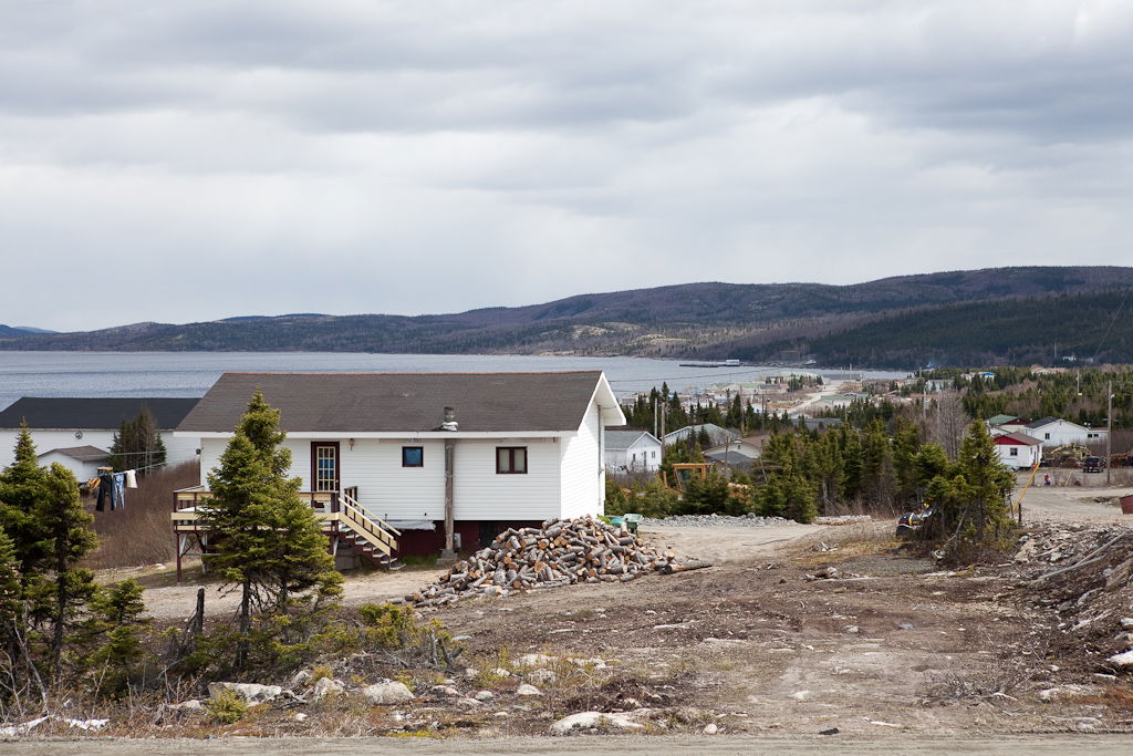 View of Port Hope Simpson, Labrador