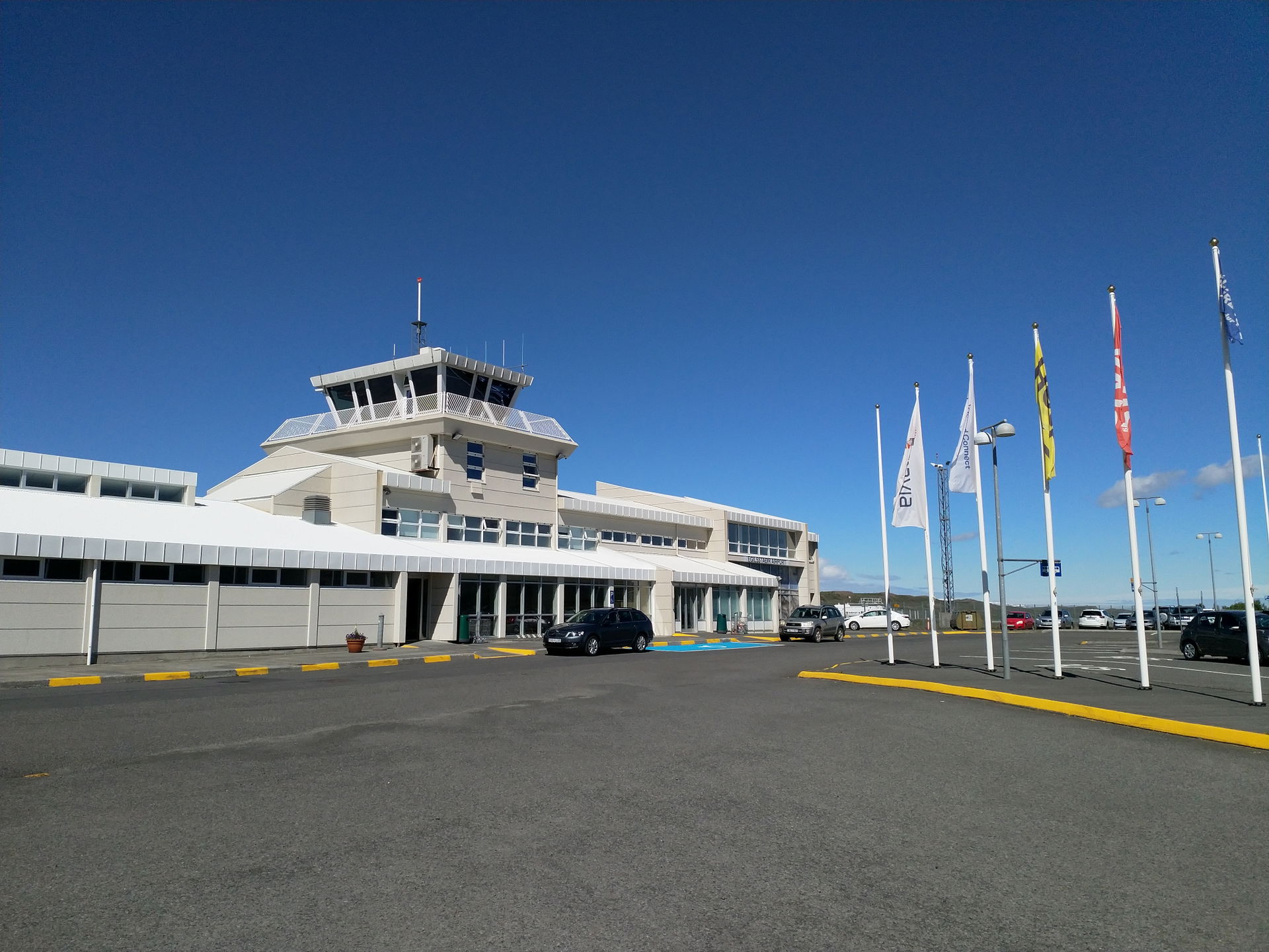 Terminal building of Egilsstaðir Airport, Iceland