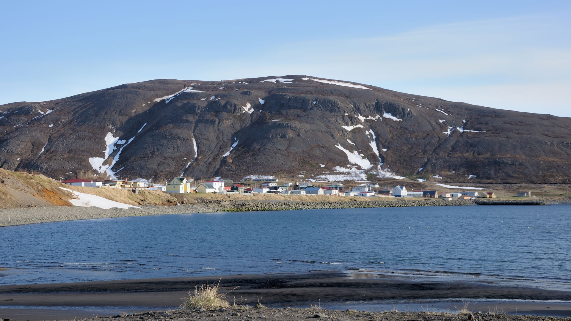 Iceland, Grenivik on Eyjafjörður