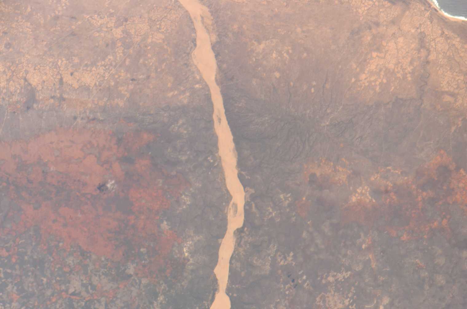 View of Madagascar taken during ISS Expedition 12.