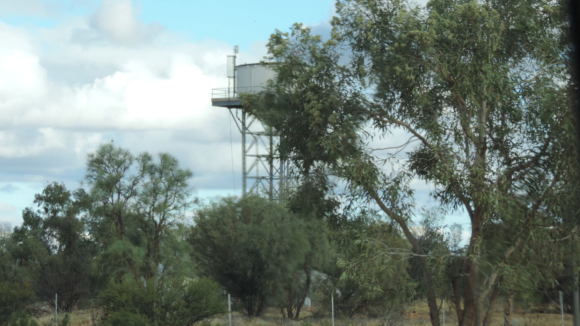 Water tower, Windorah, 2019