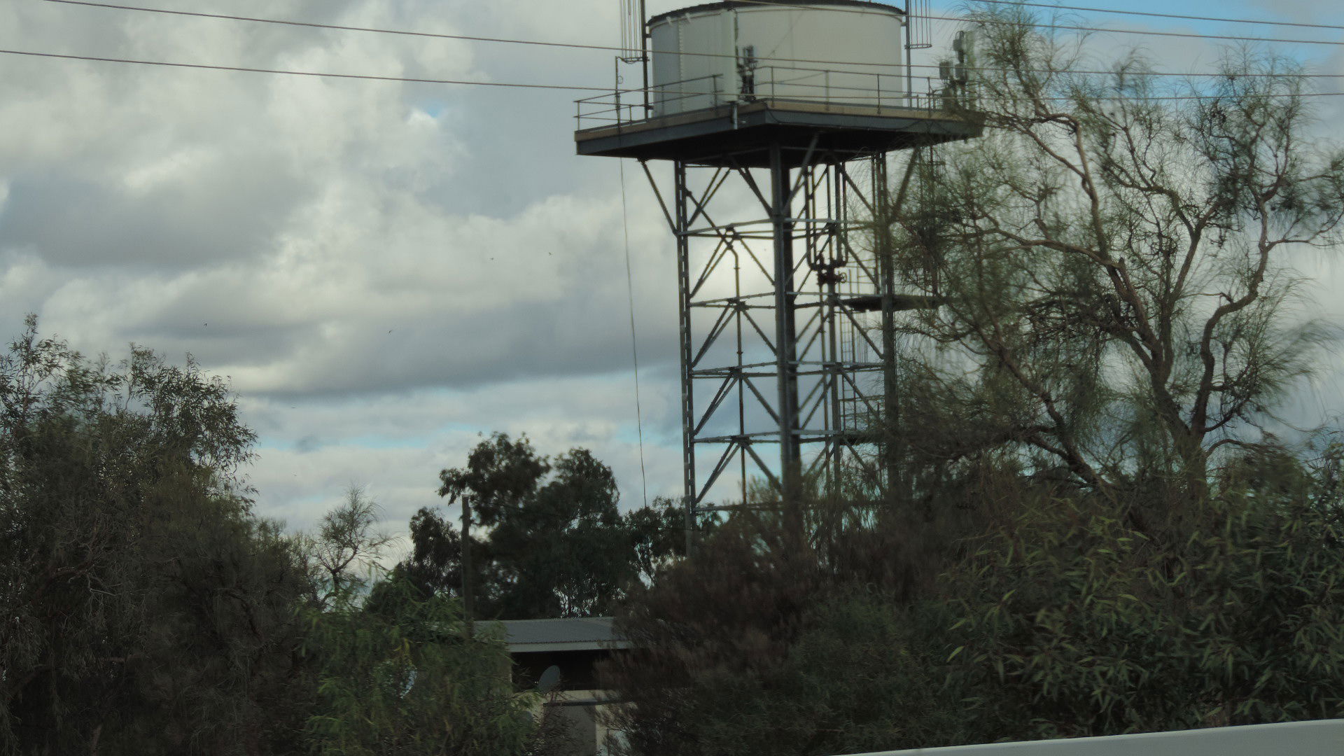 Water tower, Windorah, 2019