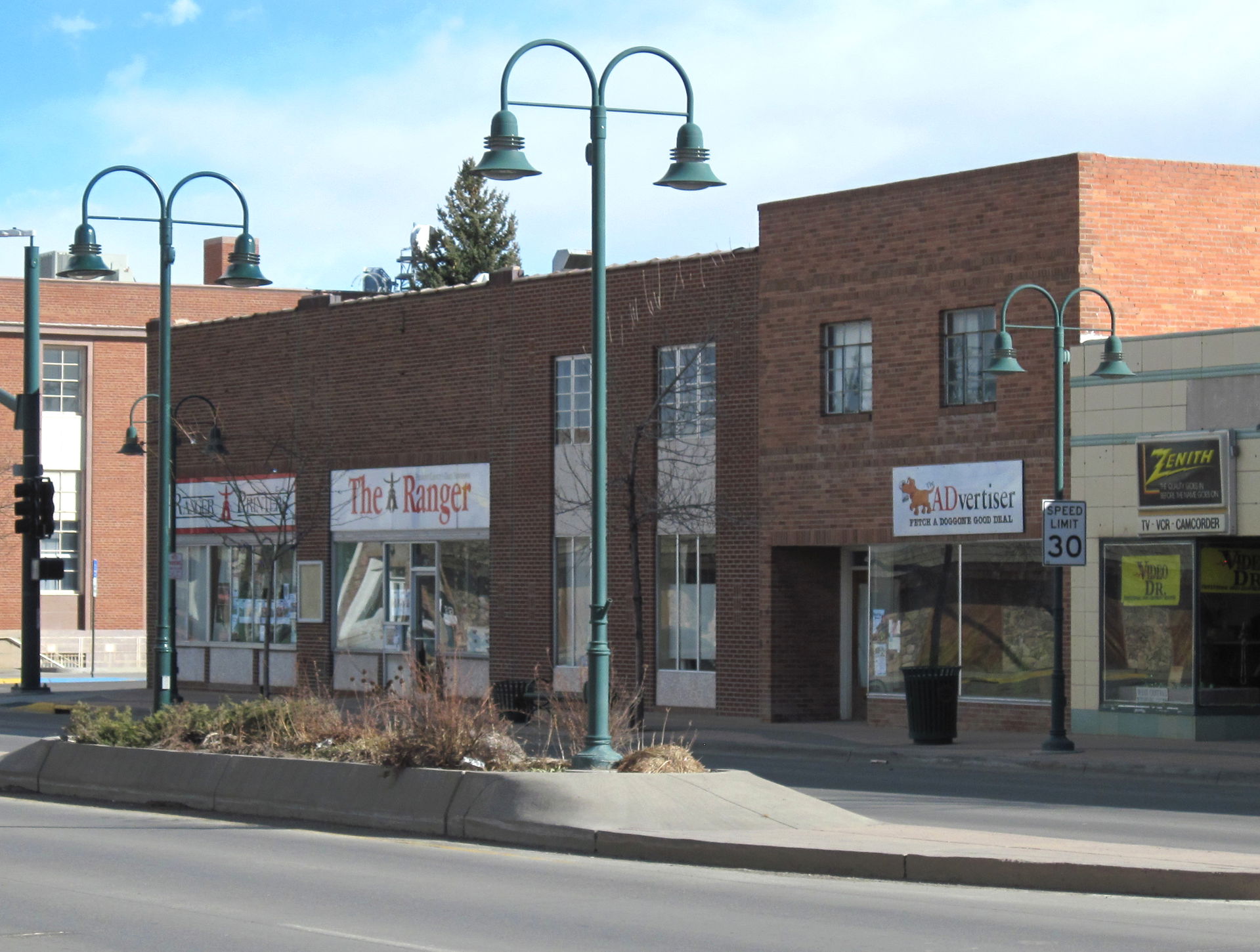 The Riverton Ranger office in downtown Riverton, Wyoming. Note …