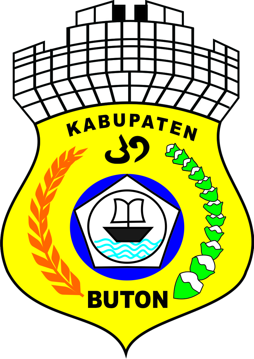 Coat of Arms (Lambang) of Regency (Kabupaten) Buton, Provinsi S…