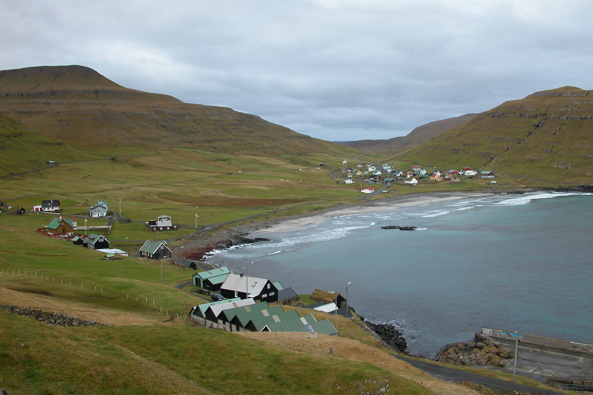 Húsavík on Sandoy, Faroe Islands