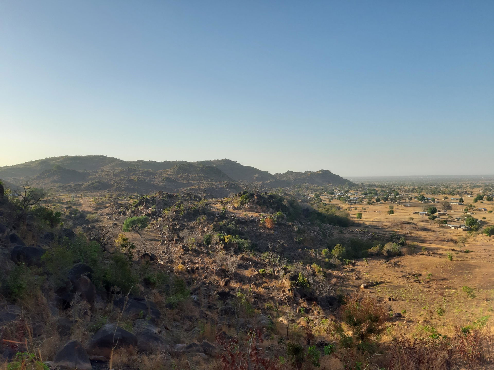 Tongo Hills from the West Side