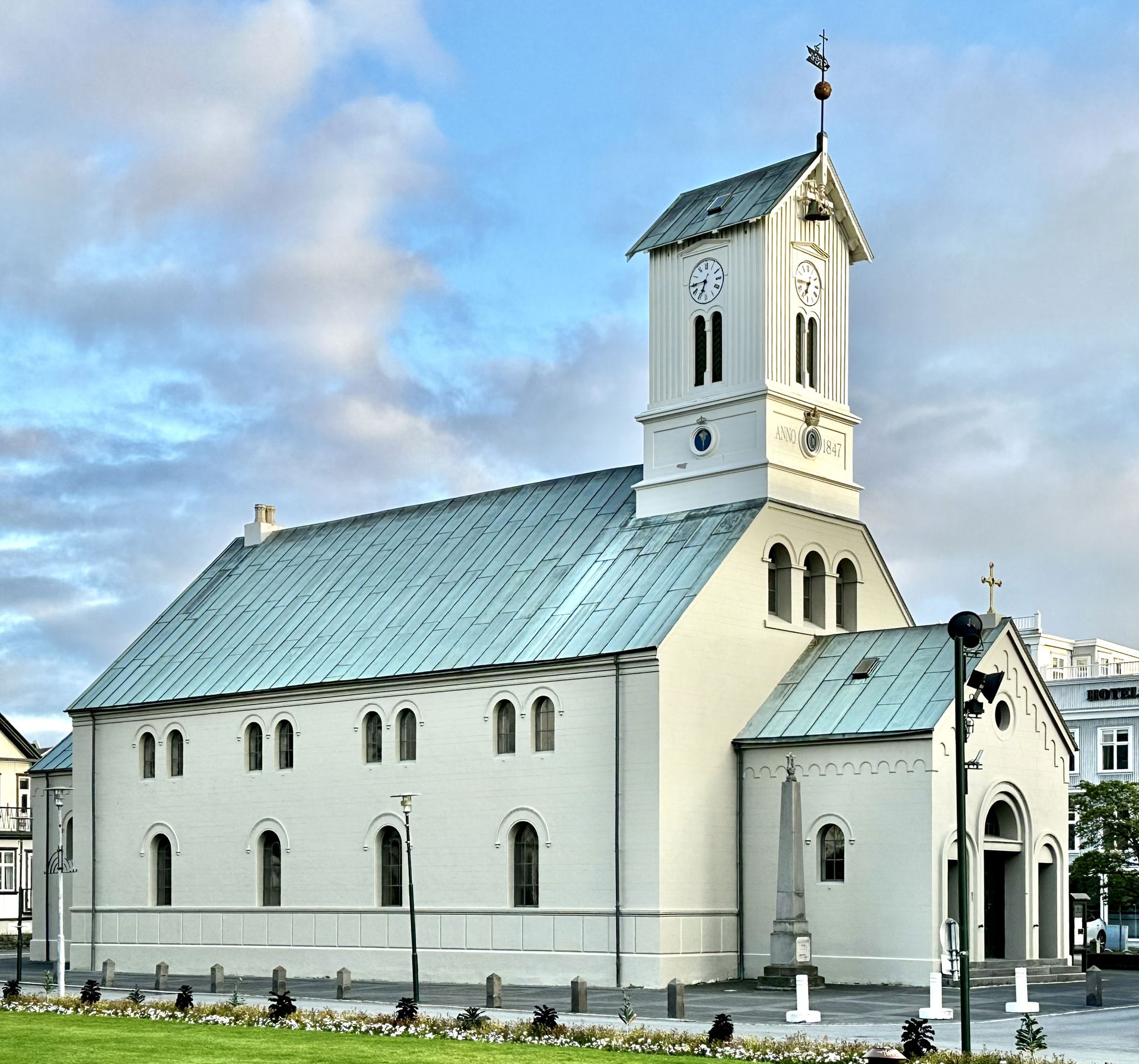 Reykjavik Cathedral (Dómkirkjan í Reykjavík) in Reykjavik, Icel…