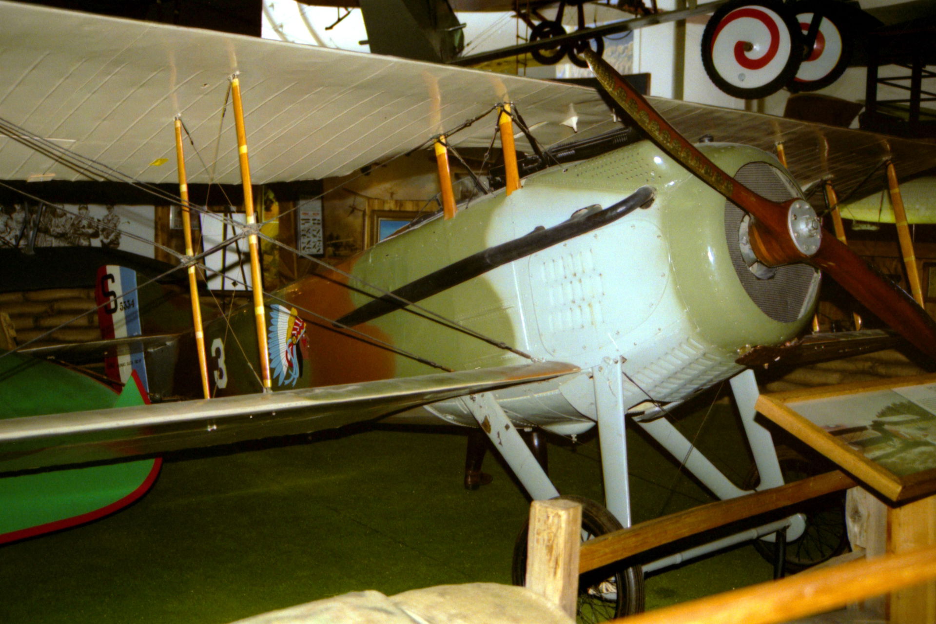 SPAD S.VII (c/n "S5334", 3) of USAAC at Aerospace Museum, San D…