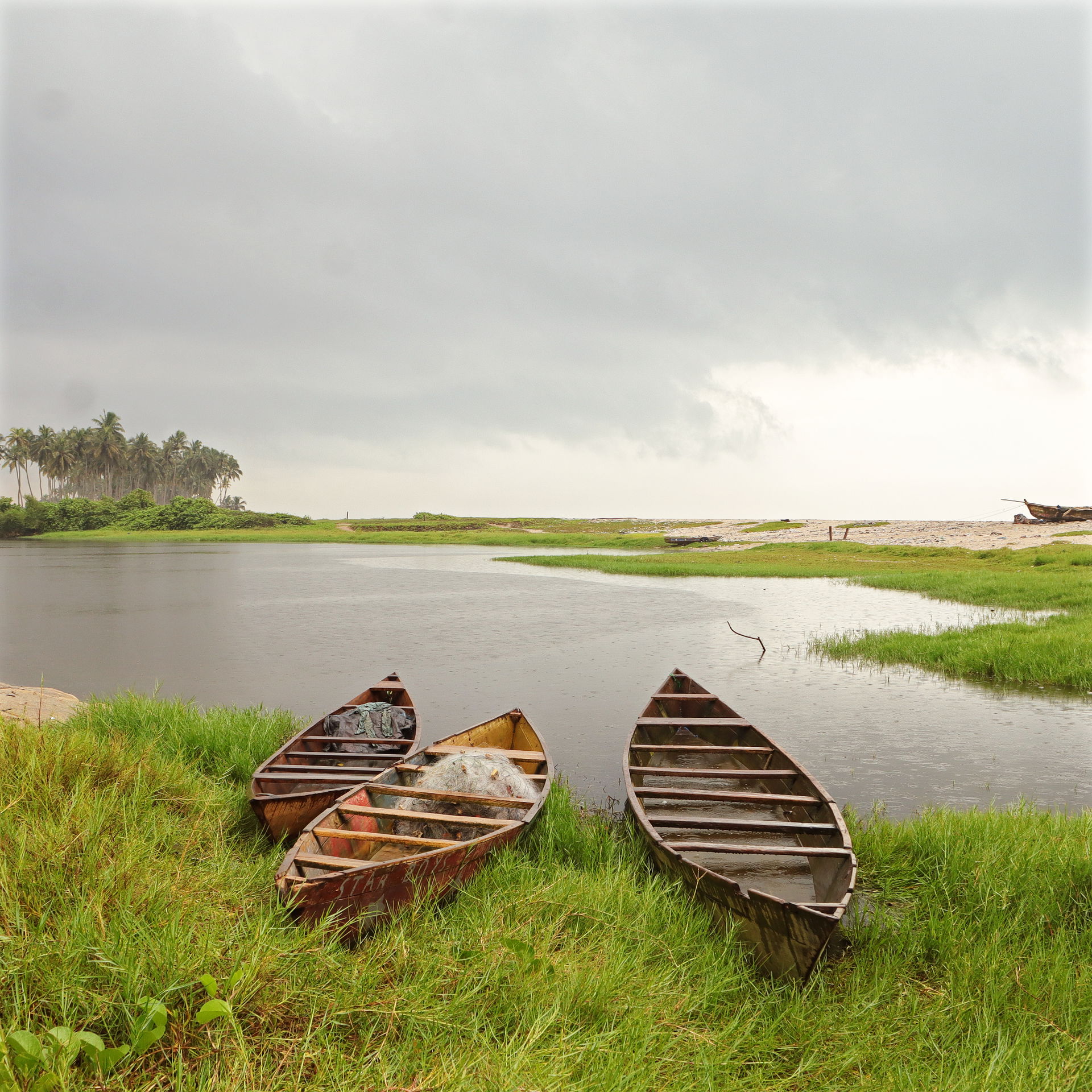 Water body at Sankor, Winneba