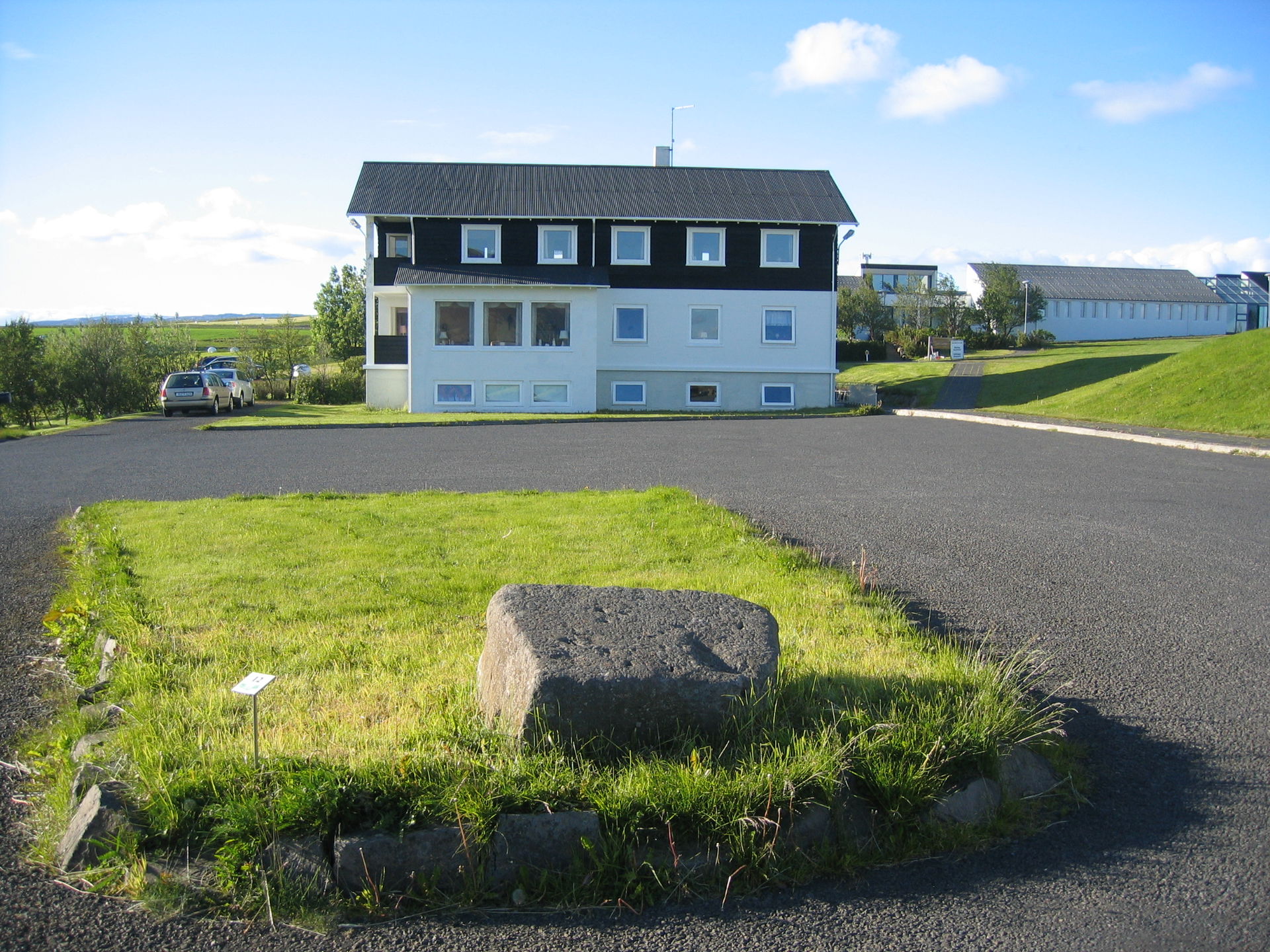 Houses at Skálholt, Iceland Photo by Salvor