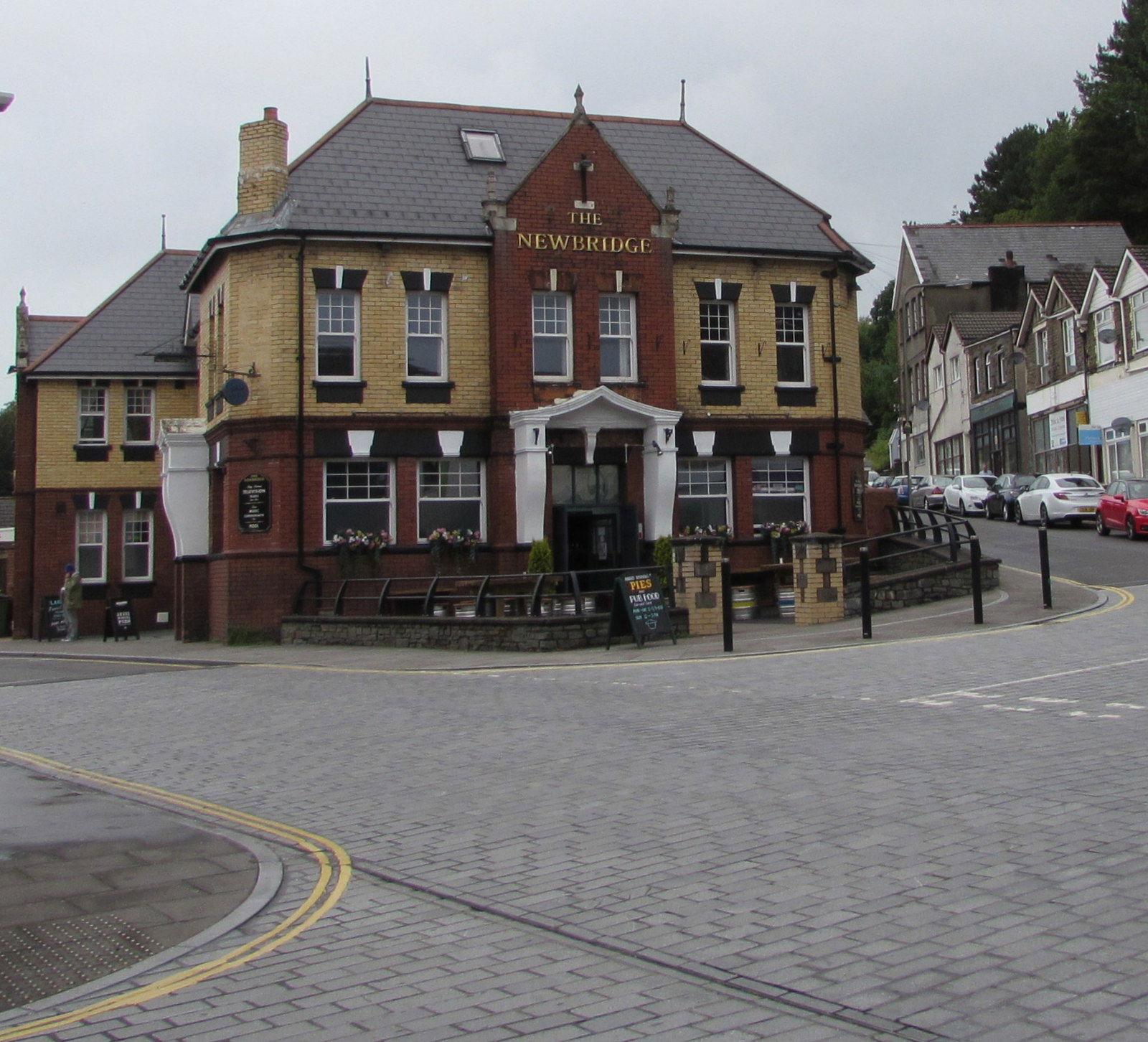 East side of The Newbridge, Newbridge