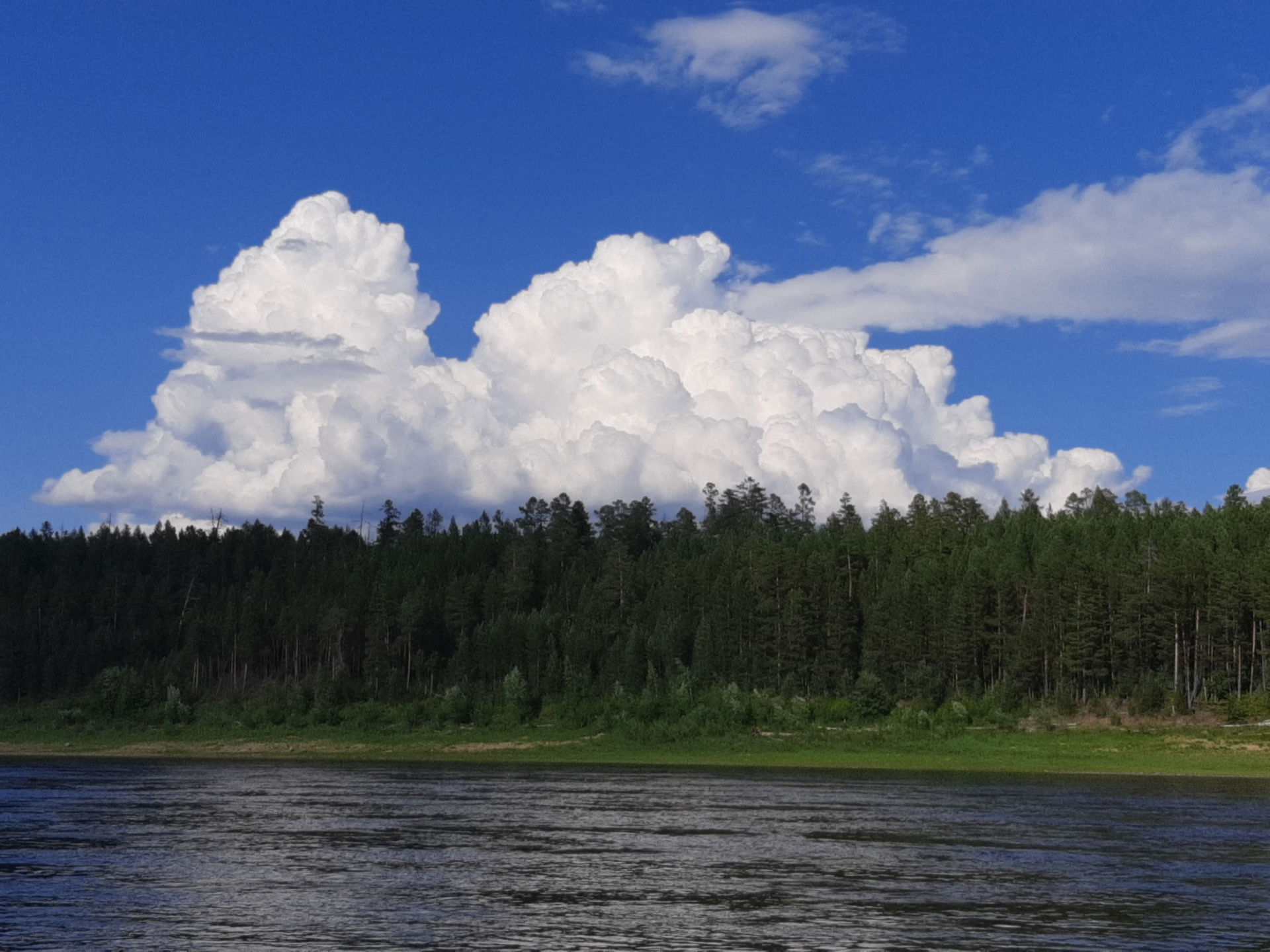 cumulus clouds