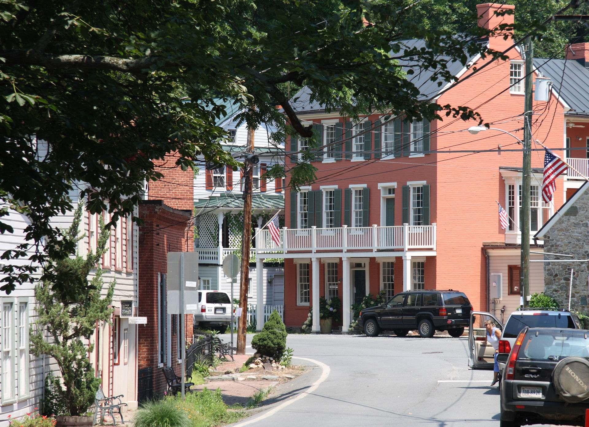 Center of Waterford, Virginia, USA