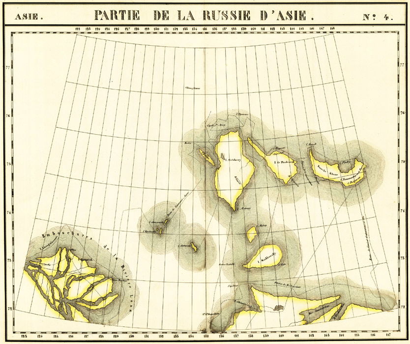 Philippe Vandermaelen(1791-1869) map "de la Russie d'Asie"