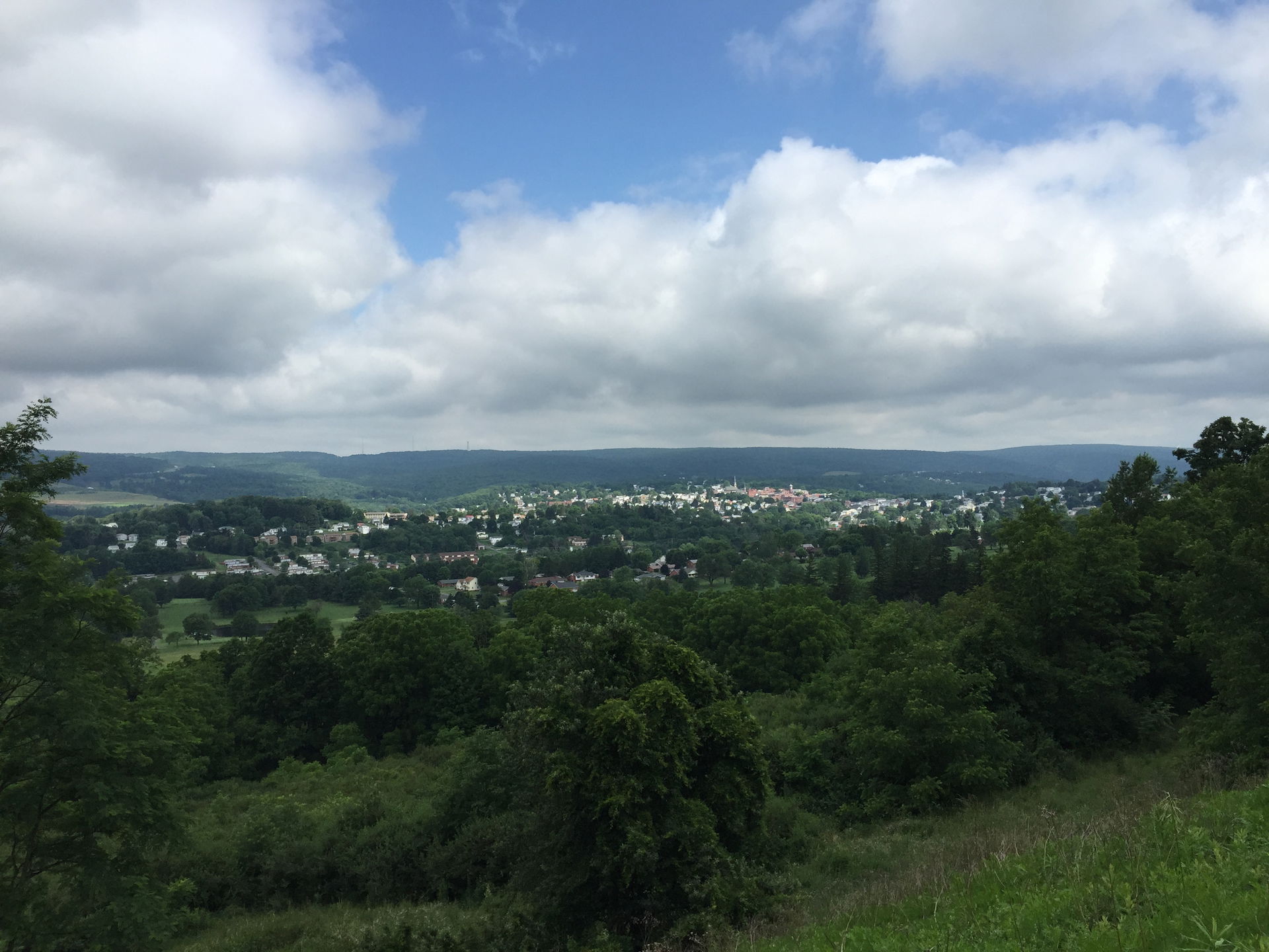 View of Frostburg, Allegany County, Maryland from Maryland Stat…