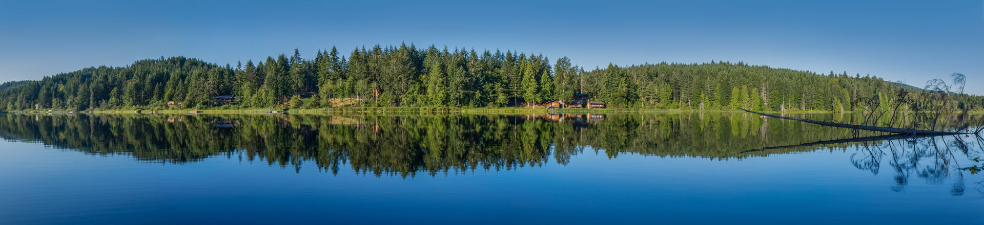 Cusheon Lake is the third largest lake of Salt Spring Island, B…