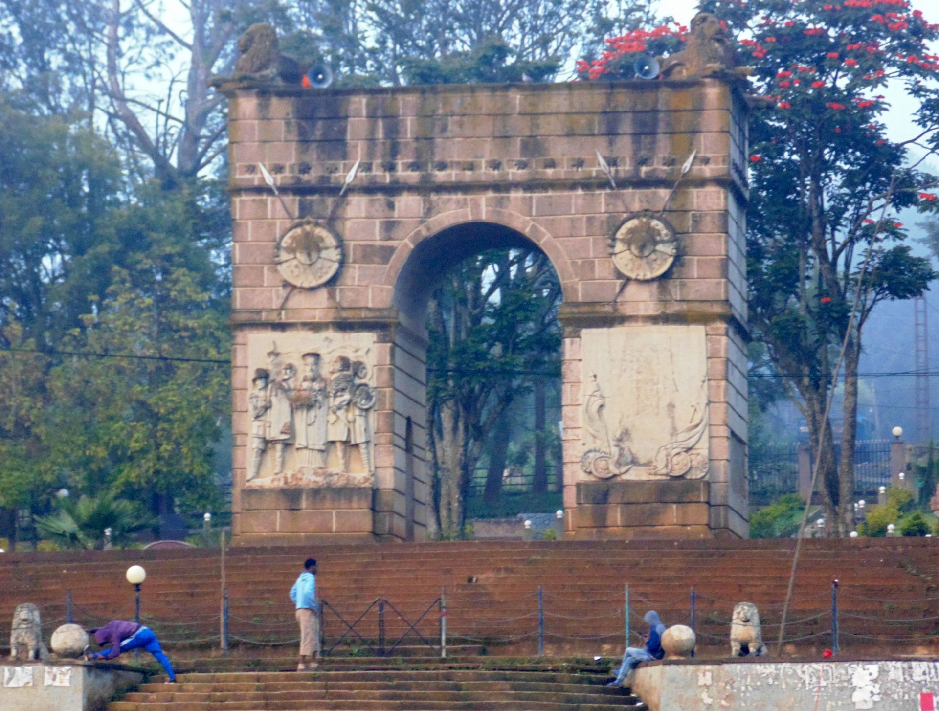 Tekle Haymanot Arch, Debre Markos, Ethiopia