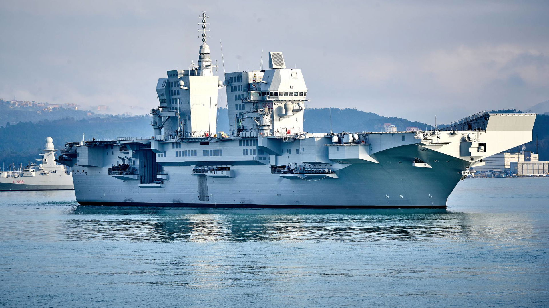 Italian landing helicopter dock Trieste