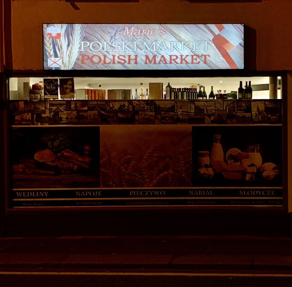 Polski sklep na wyspie Jersey (St. Helier)