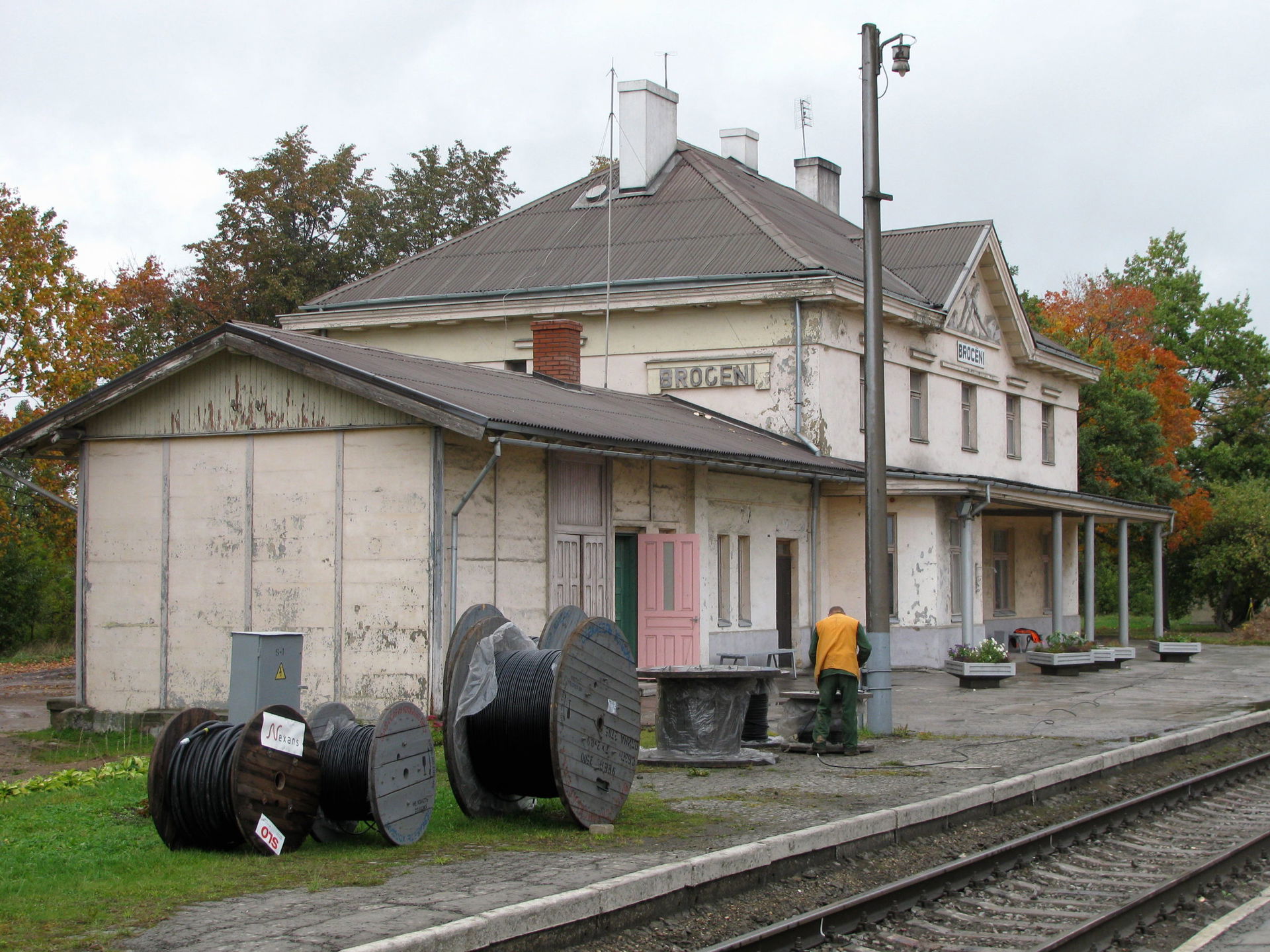 Brocēni railway station, Latvia