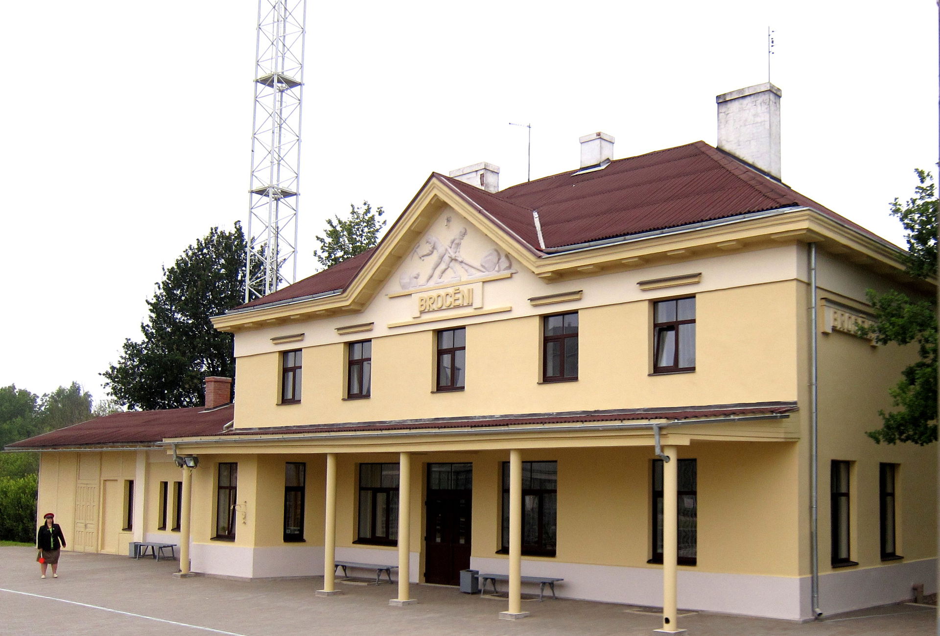 Broceni railway station
