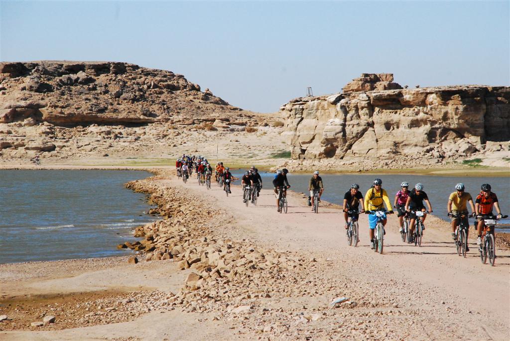 Ride to customs, Wadi Halfa. By Adam Birkin