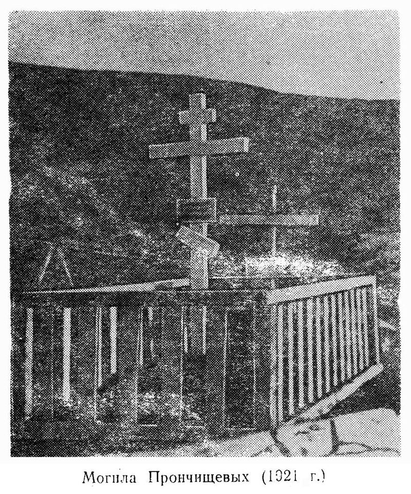 This is old foto of tomb of Vasili and Tatiana Pronchishchev. I…