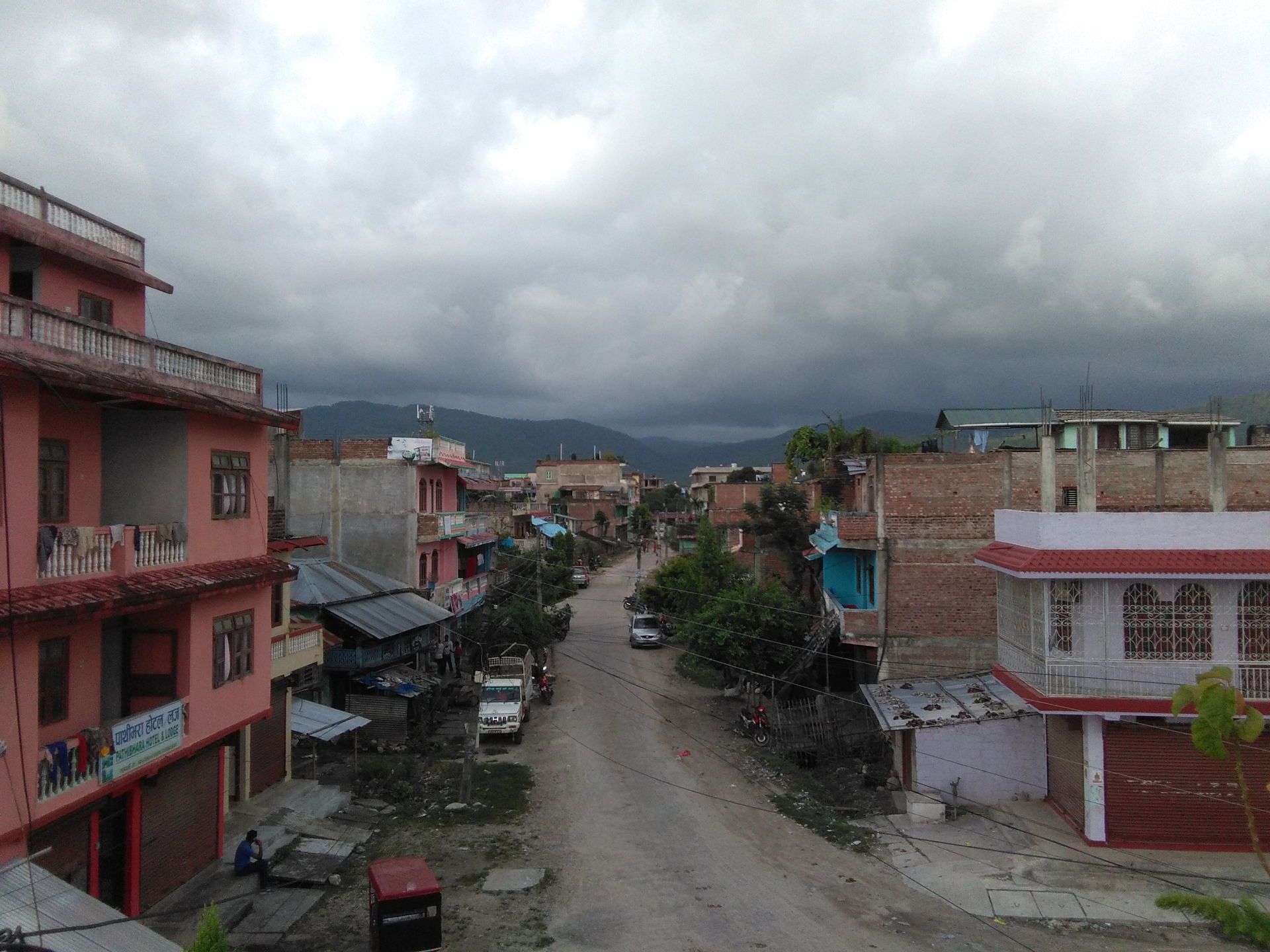 A view of street in ward No. 11, Triyuga municipality, Purano G…