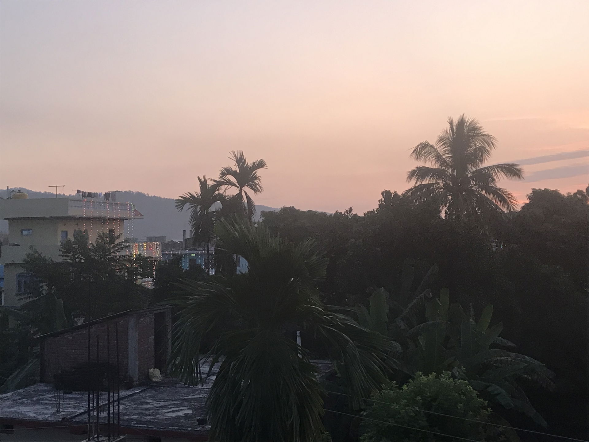 Sunrise over Gaighat, Triyuga Municipality in Udayapur District…