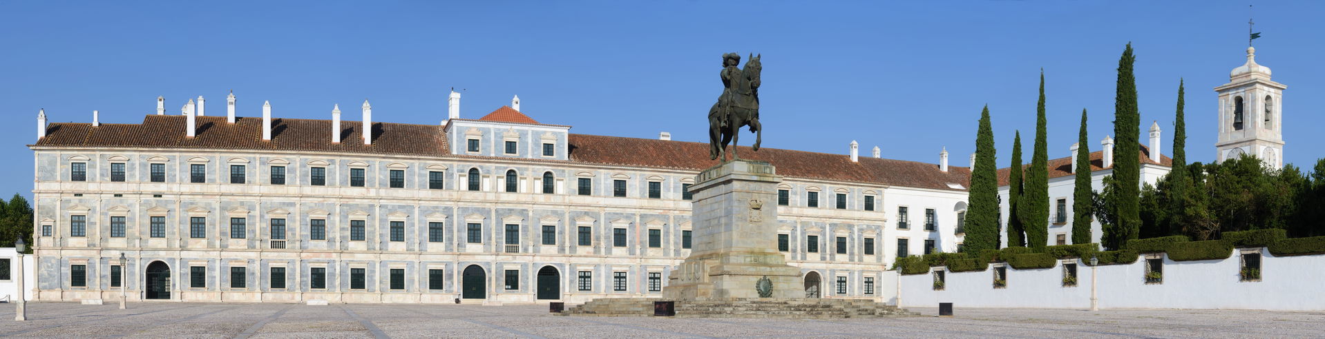 The Place of the Ducal Palace of Vila Viçosa, Portugal.