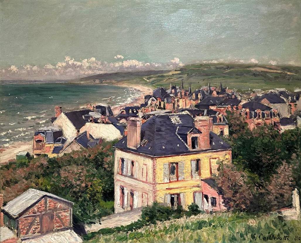 Villers-sur-Mer by Gustave Caillebotte, on display in The Phill…