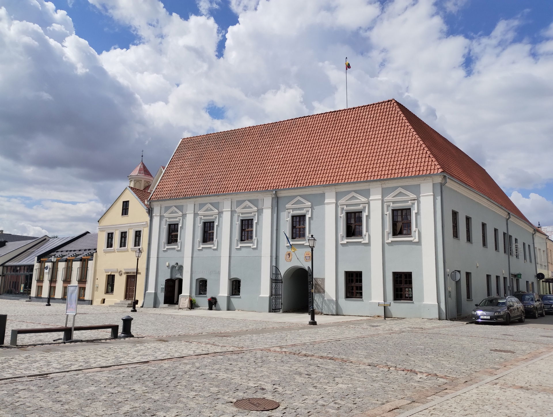 Town Hall in Kėdainiai, Lithuania.