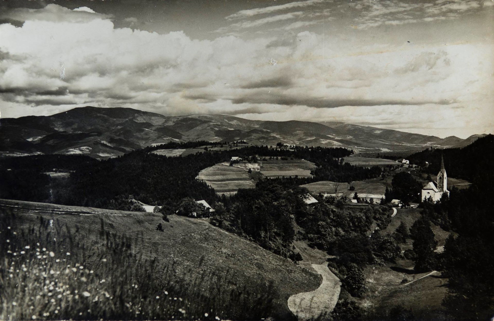 Postcard of Sele