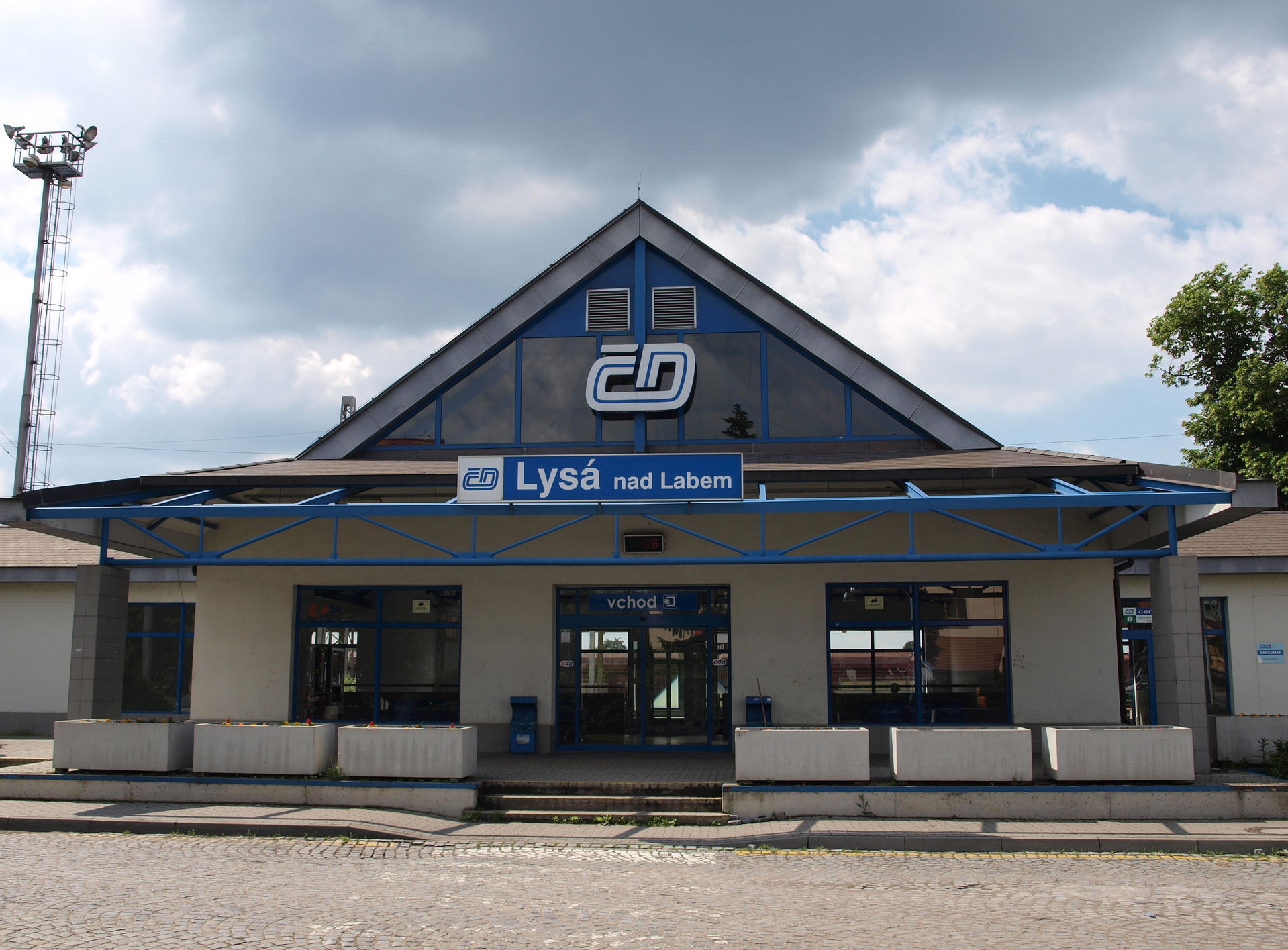 New building of train station, Lysá nad Labem train station