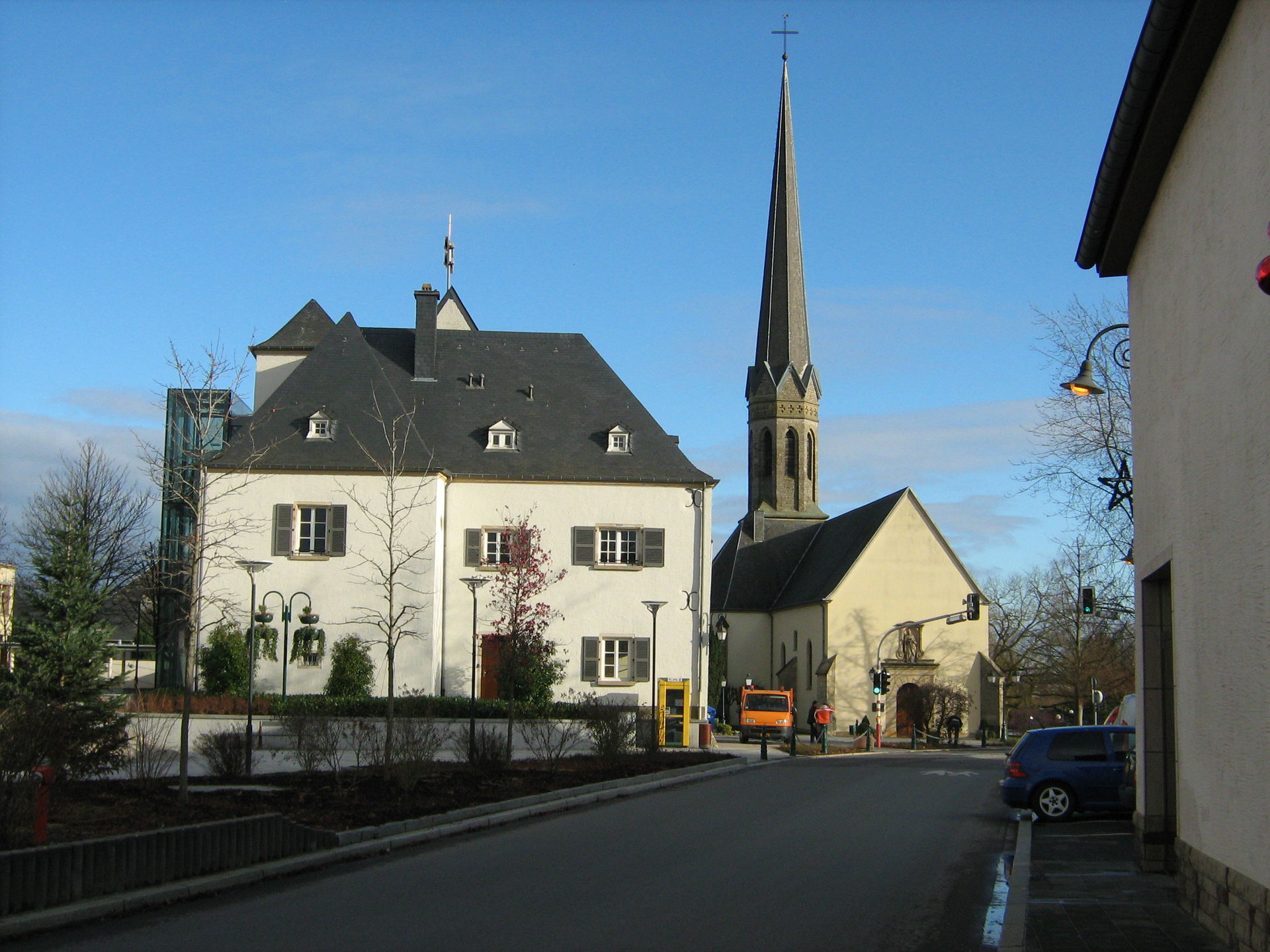 Bertrange centre, Luxembourg