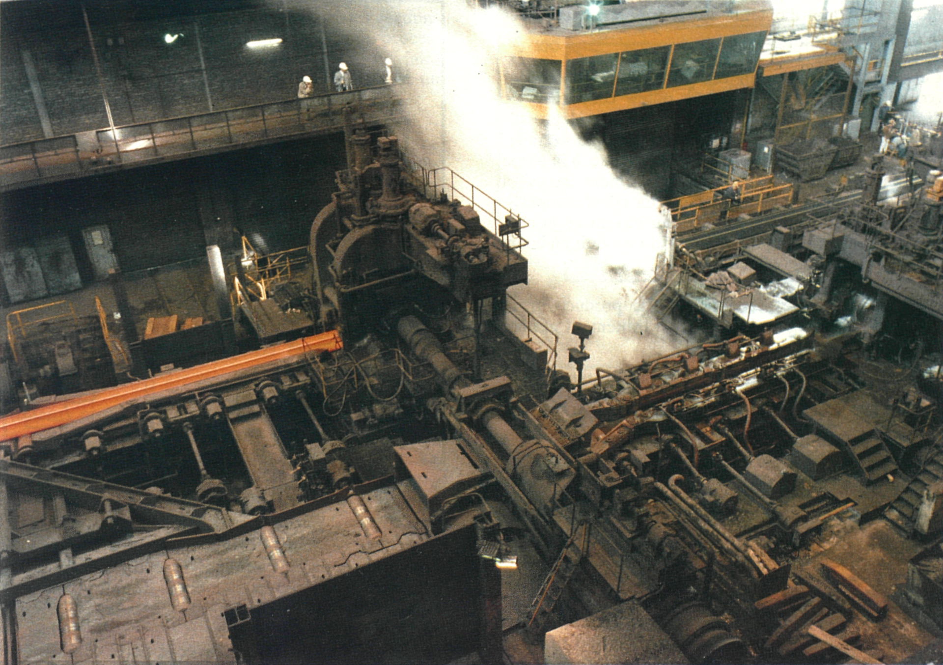 The ‘Train Grey’ at Arbed in Differdange around 1990. The QST (…