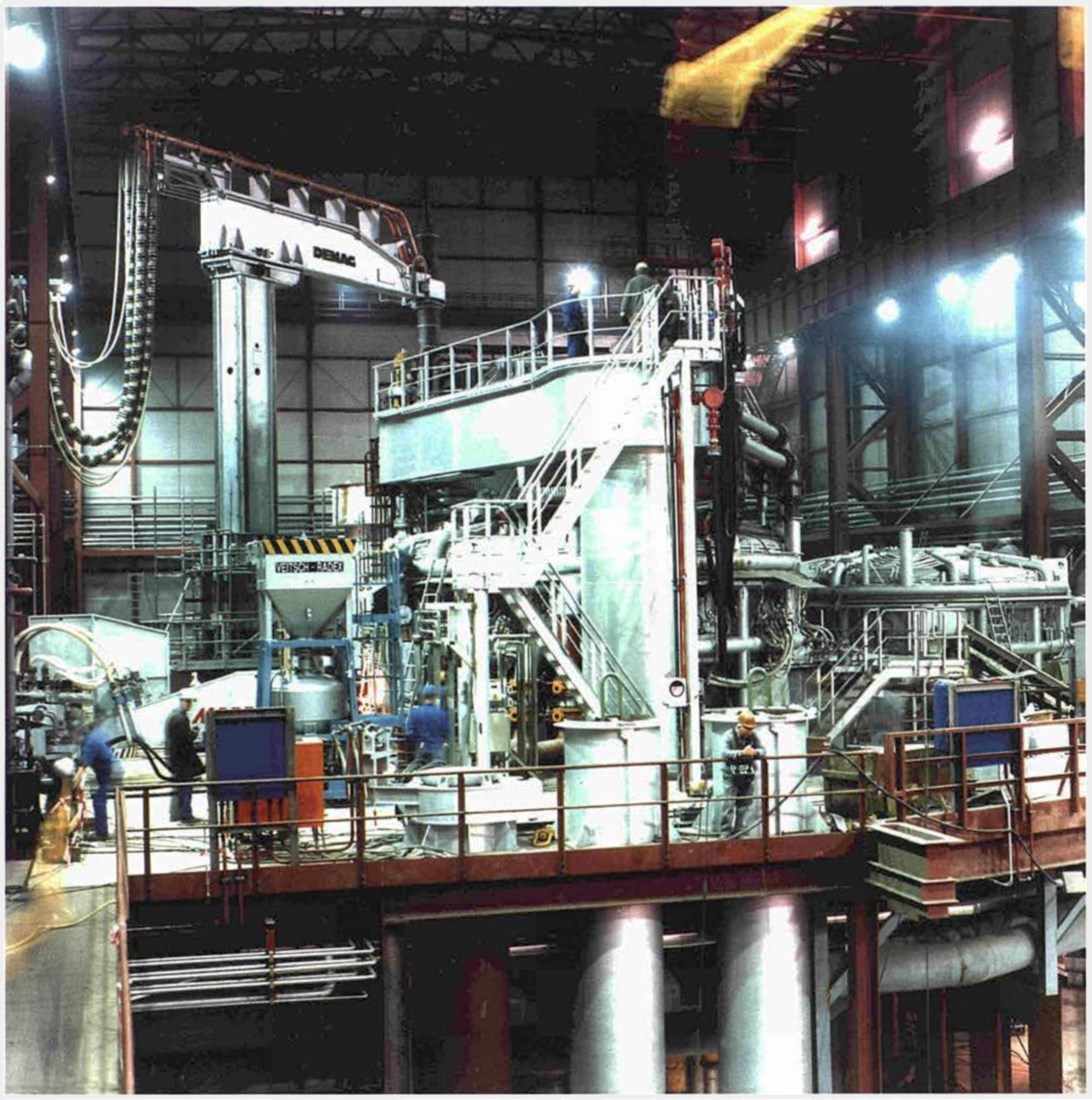 The new direct current electric arc furnace (DC-EAF) of Arbed s…
