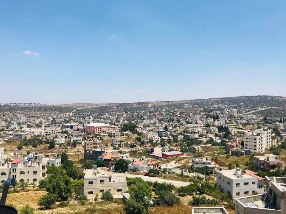 منظر عام لمدينة سلفيت