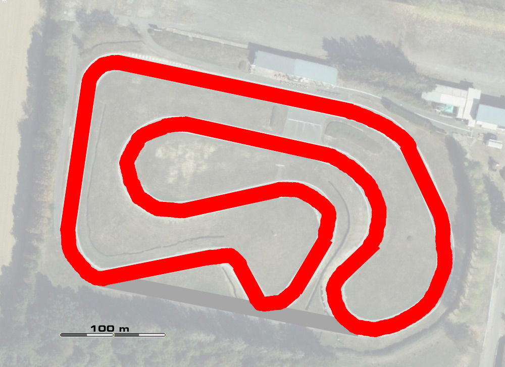 Only Karttrack in the Country of Luxemburg