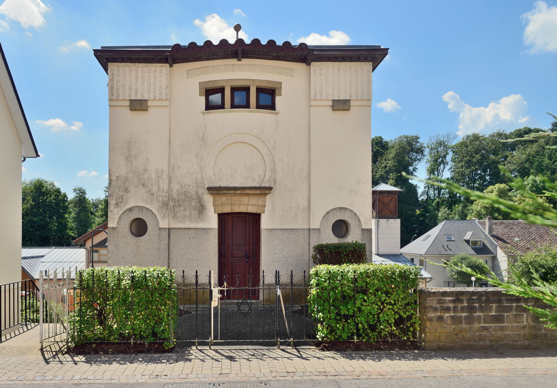 L'ancienne synagogue de Mondorf-les-Bains, 25, rue du Moulin.