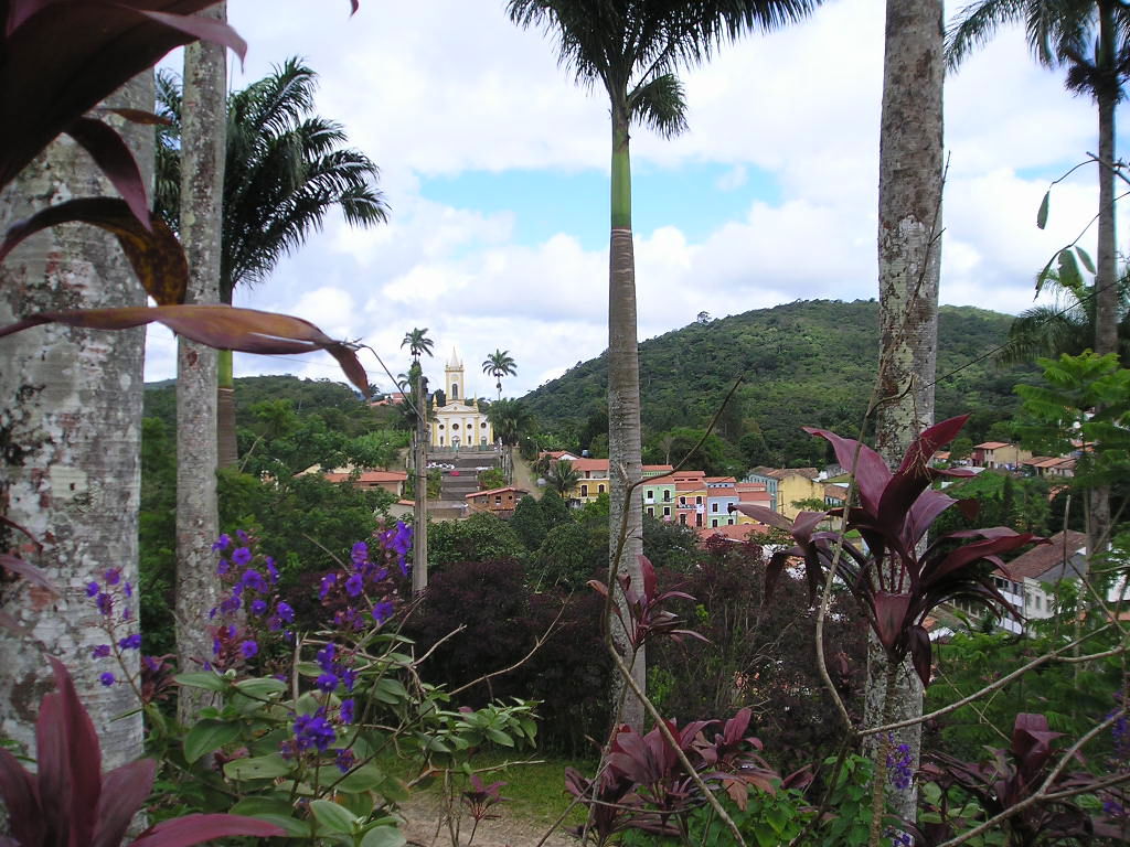 Vista da Matriz e cidade