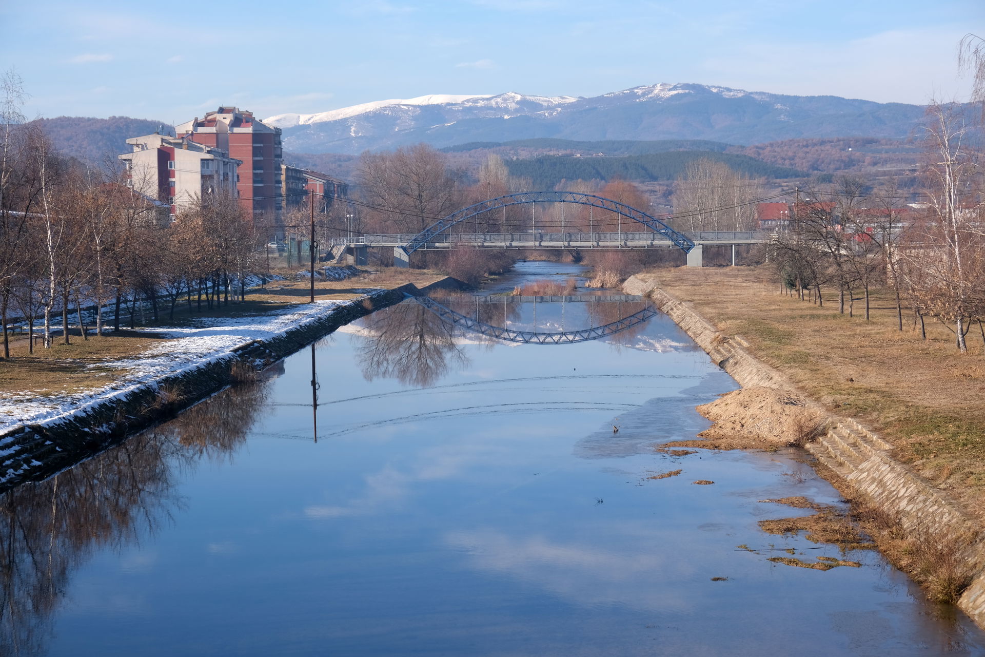 Bregalnica river in Delčevo.