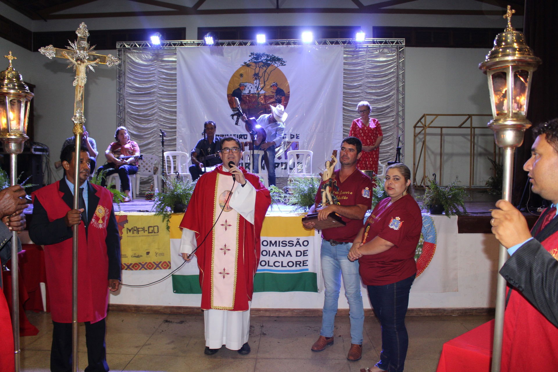 Quermesse de São Sebastião em Pirenópolis.